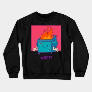 #REF! Excel Spreadsheet Error - Accounting & Finance Funny Crewneck Sweatshirt